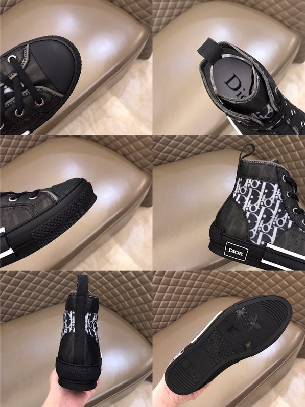 Christian Dior B23 Black HIGH-TOP SNEAKER