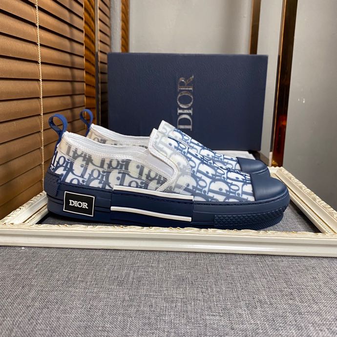 Christian Dior B23 Slip Blue LOW-TOP SNEAKER