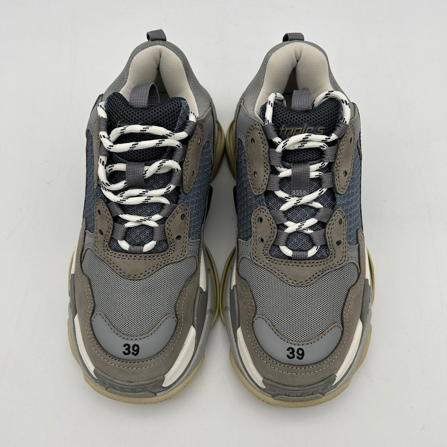 Balenciaga Triple S Gray Shoes in Grey, US Men`s Size 9 24080810