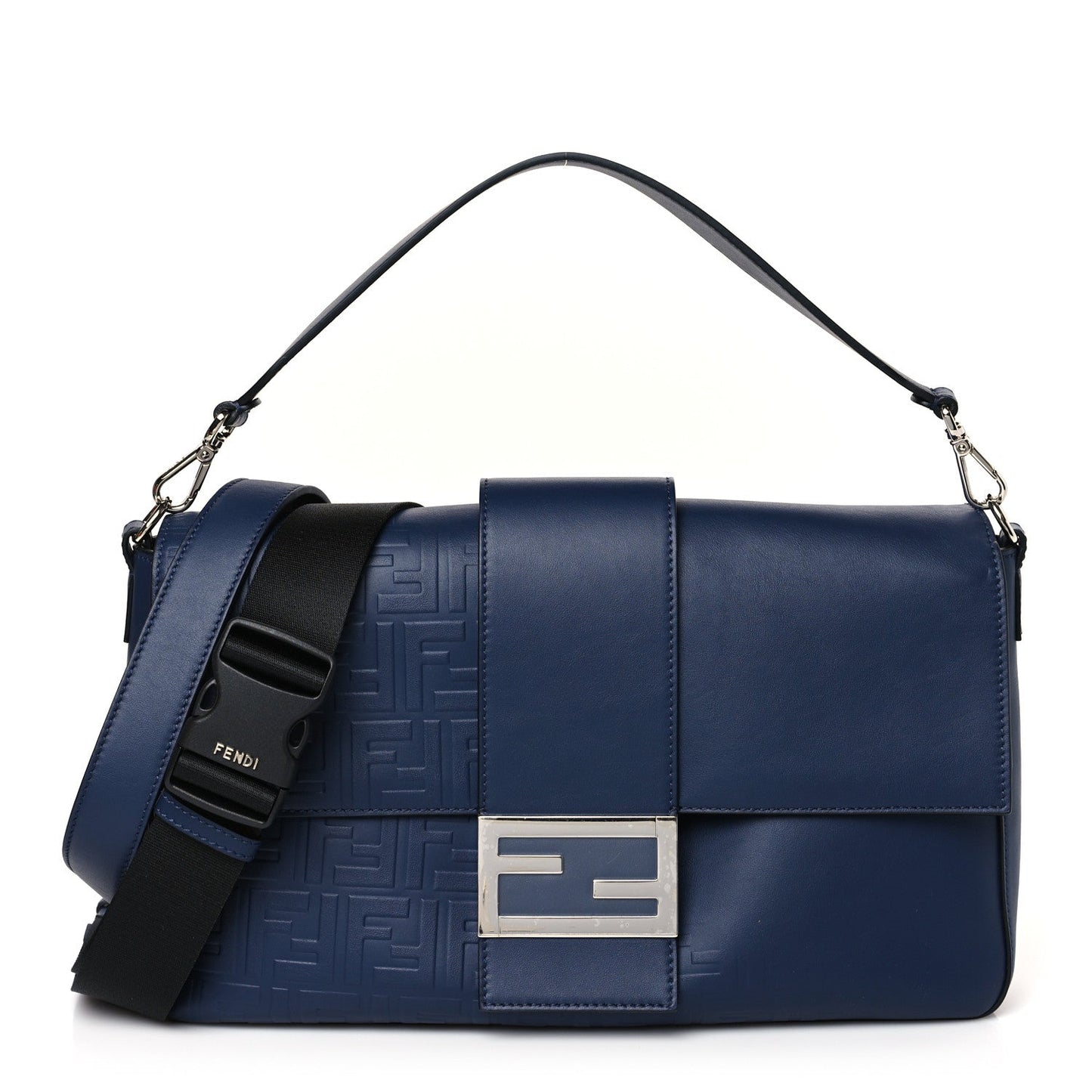 FENDI VITELLO GRACE FF LARGE BAGUETTE BAG