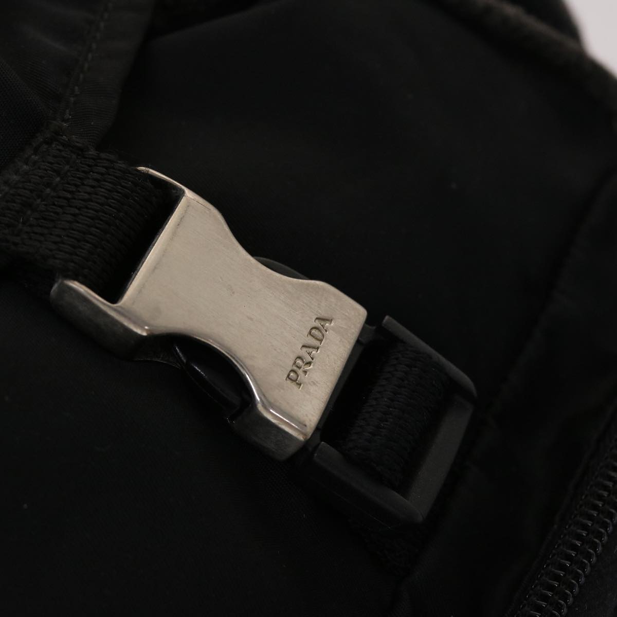 PRADA Backpack Nylon Black fm2530