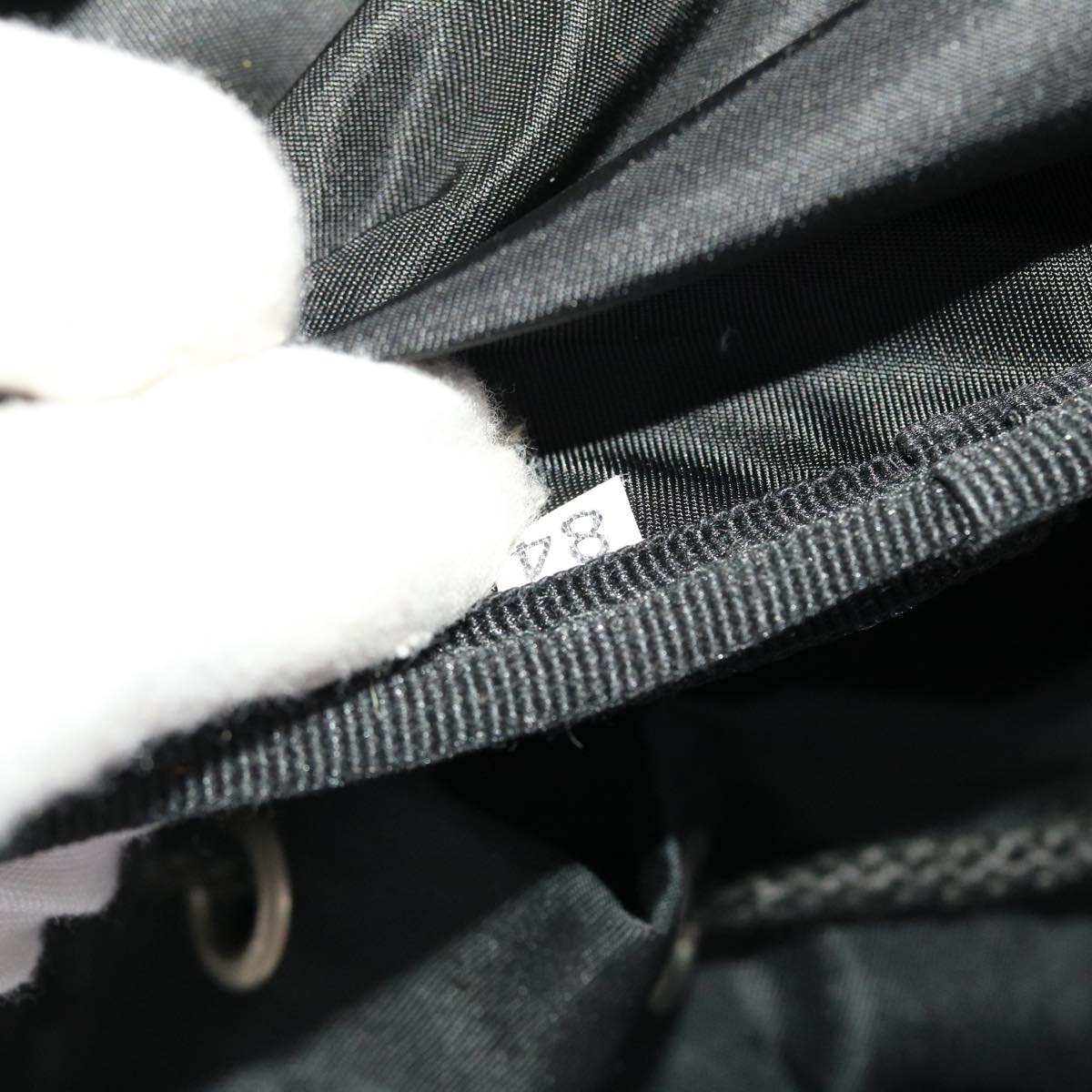 PRADA Backpack Nylon Black fm2530