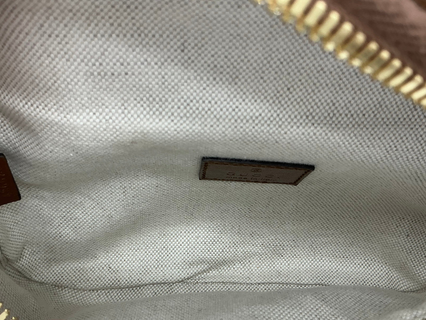 Gucci GG Supreme Monogram Retro Interlocking G Belt Bag – Beige/Ebony/Brown Sugar