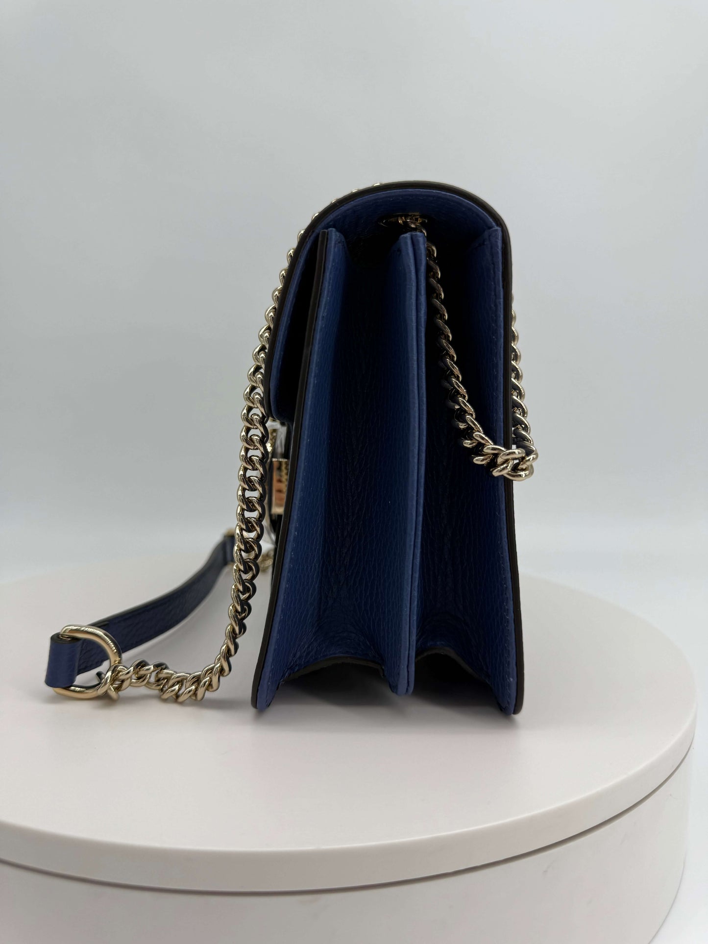 Gucci Interlocking G Small Shoulder Bag – Dollar Calfskin Leather