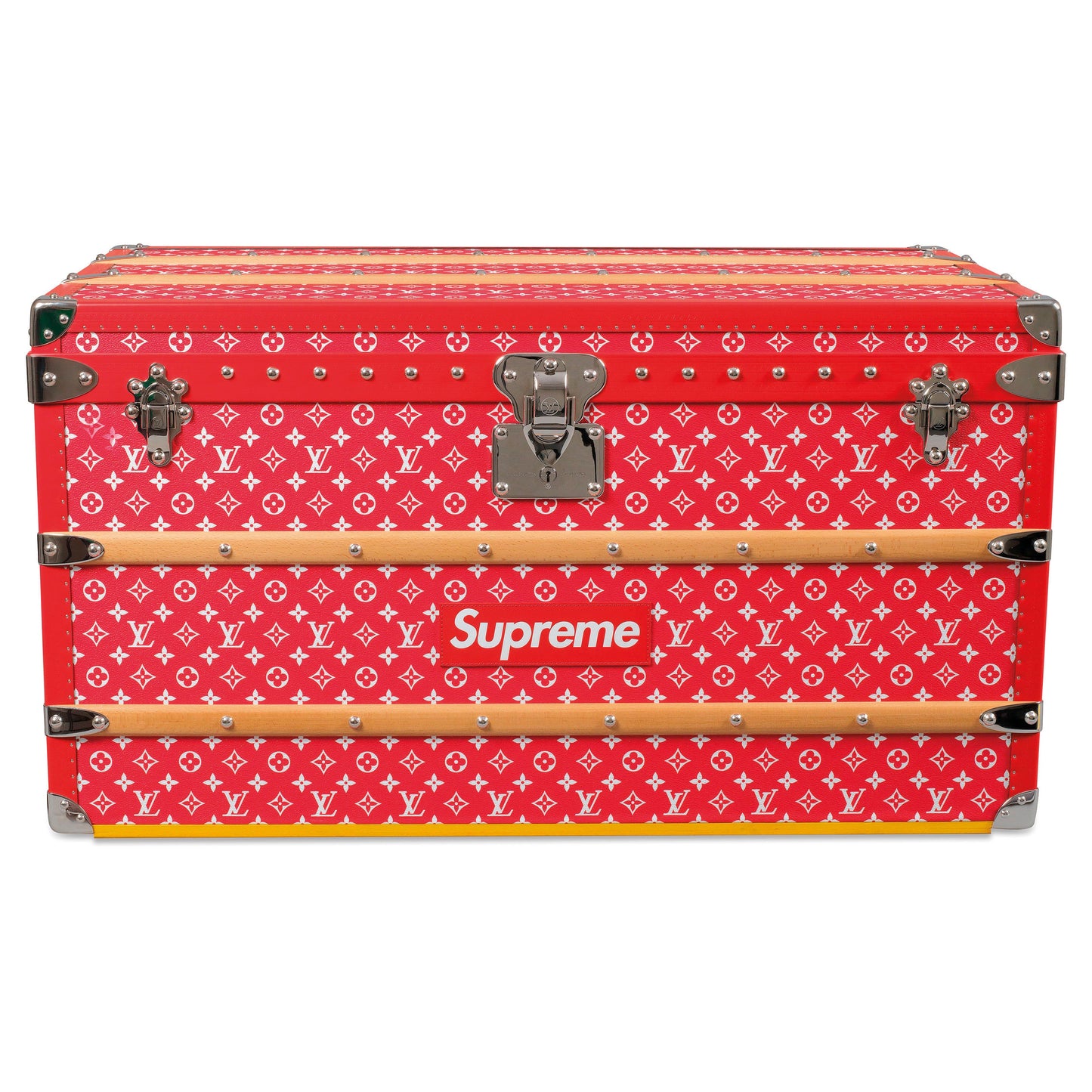 Louis Vuitton x Supreme Monogram Malle courier 90 Trunk