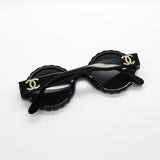 Chanel Vintage Round Flower Sunglasses