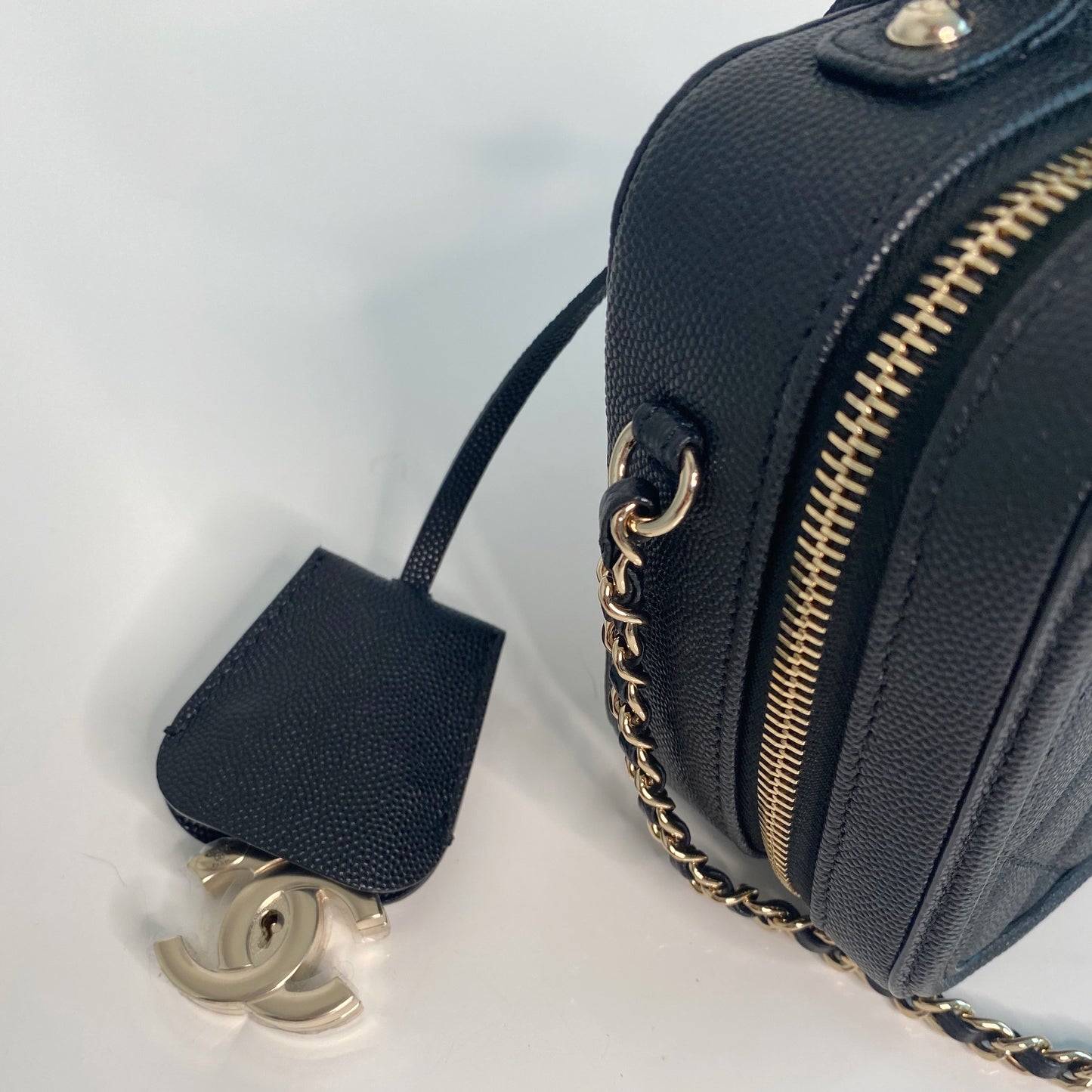 Chanel Vanity Small Black Caviar