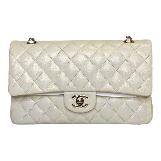 Chanel Classic Flap Medium White
