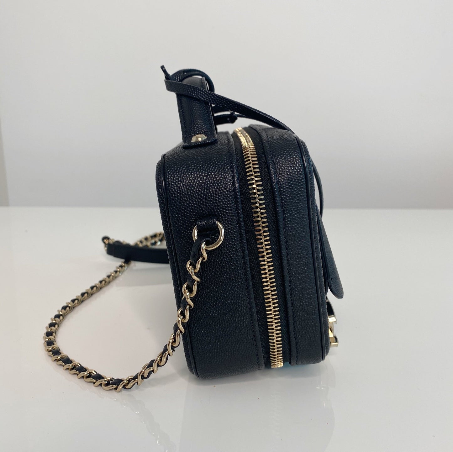 Chanel Vanity Small Black Caviar