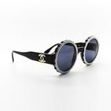 Chanel Vintage Round Flower Sunglasses