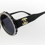 Chanel Vintage Round Flower Sunglasses