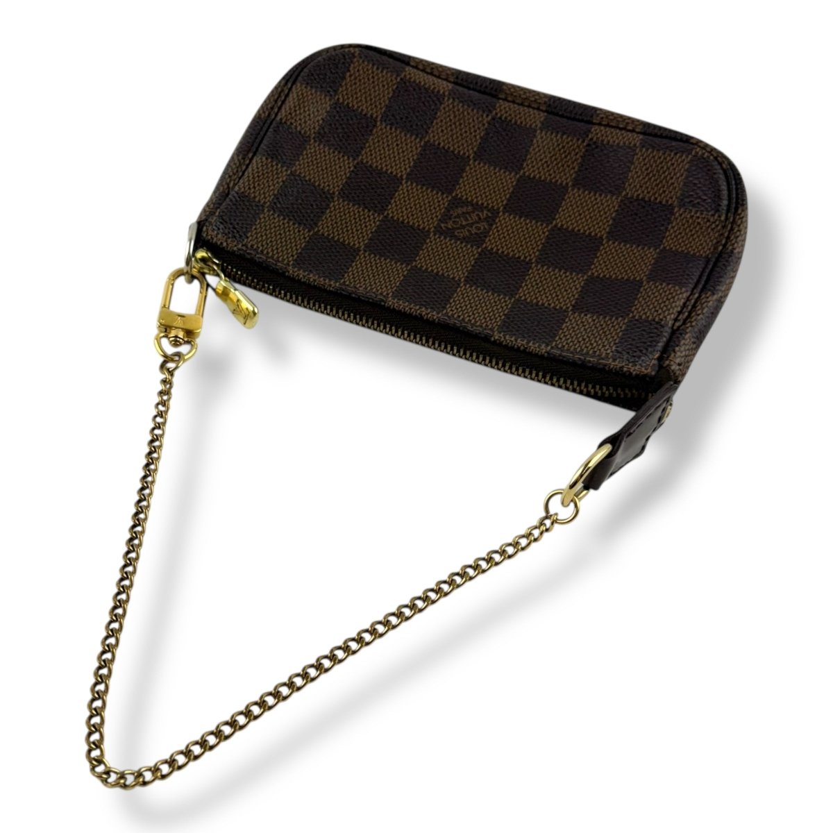 Louis Vuitton Mini Pochette Accessories Brown Damier Bag