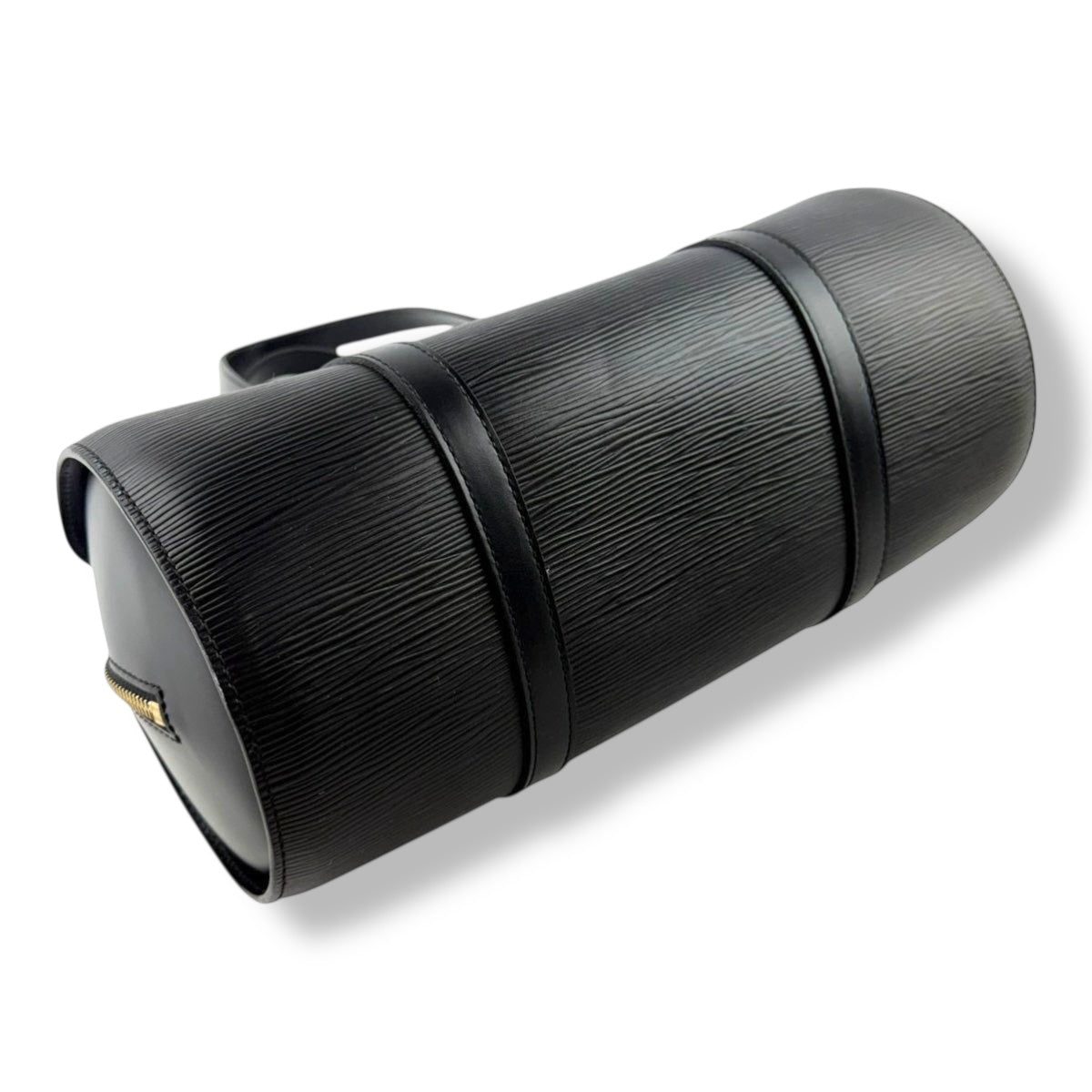 Louis Vuitton Soufflot Black Epi Leather Handbag