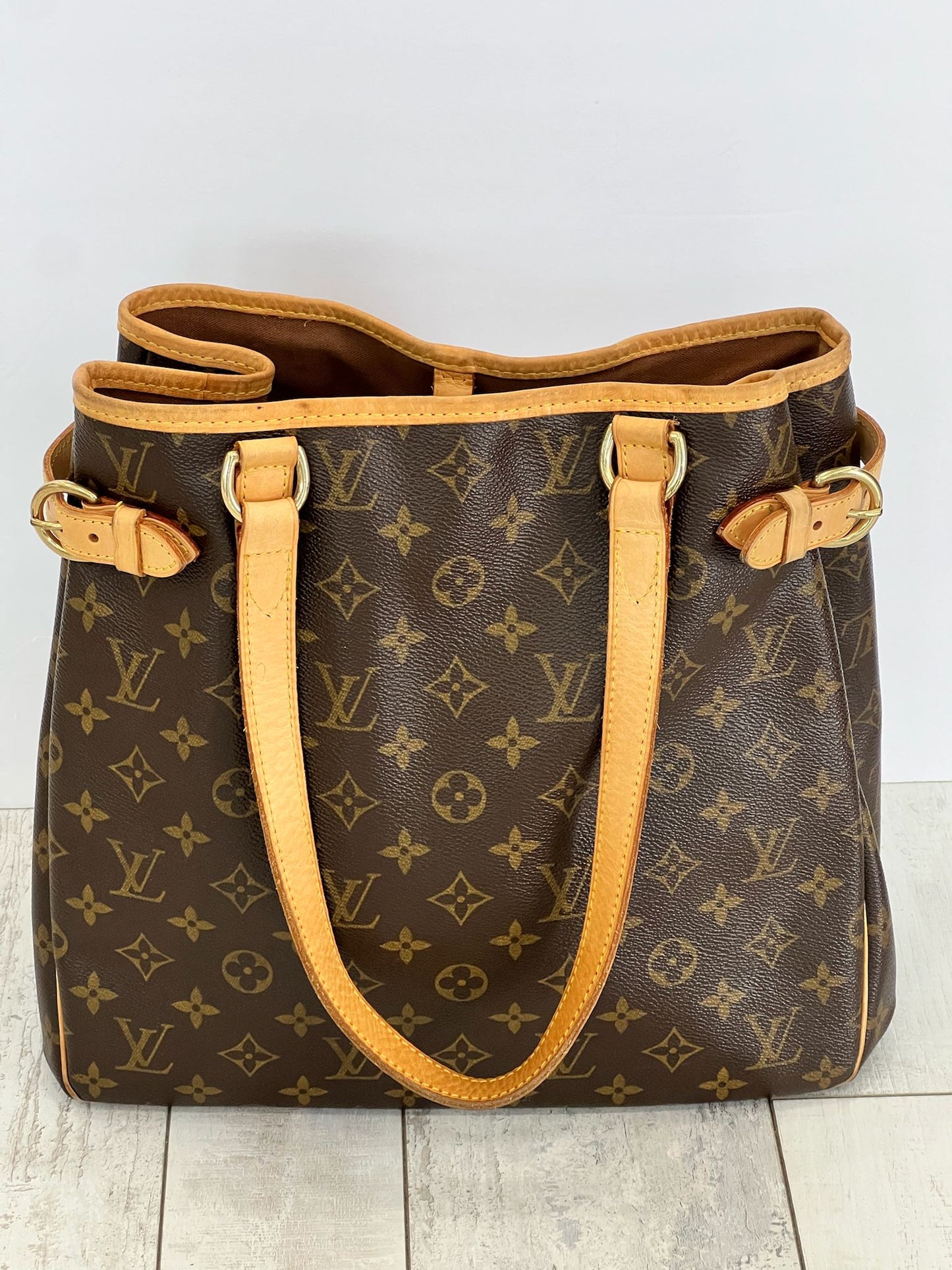 LOUIS VUITTON LV MONOGRAM BATIGNOLLES VERTICAL VINTAGE BAG