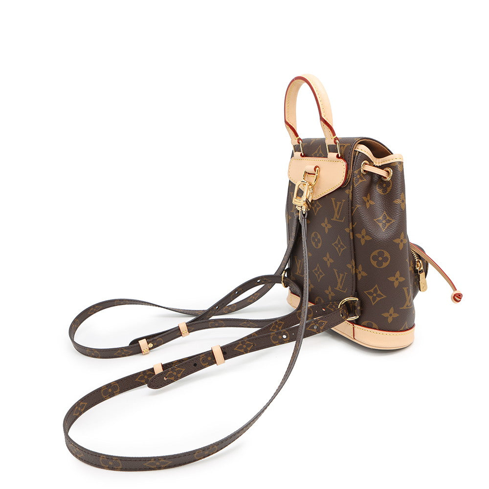 LOUIS VUITTON Montsouris BrownM11199 Monogram Size MINI