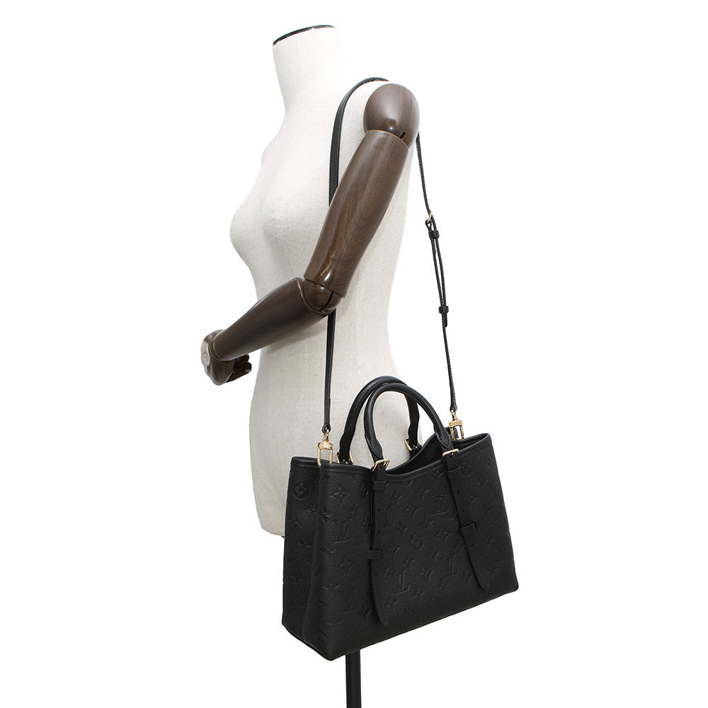 LOUIS VUITTON Babylone Tote BlackM11393 Empreinte Size PM