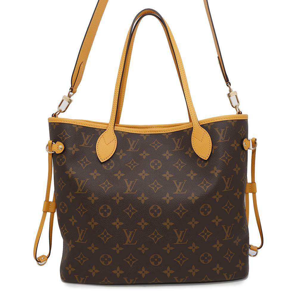 LOUIS VUITTON Neverfull・Inside Out SaffronYellowM12779 Monogram Size MM