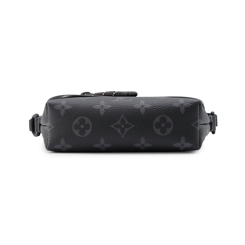 LOUIS VUITTON Pulse Wearable Wallet BlackM12806 Monogram Eclipse Monogram Eclipse Reverse