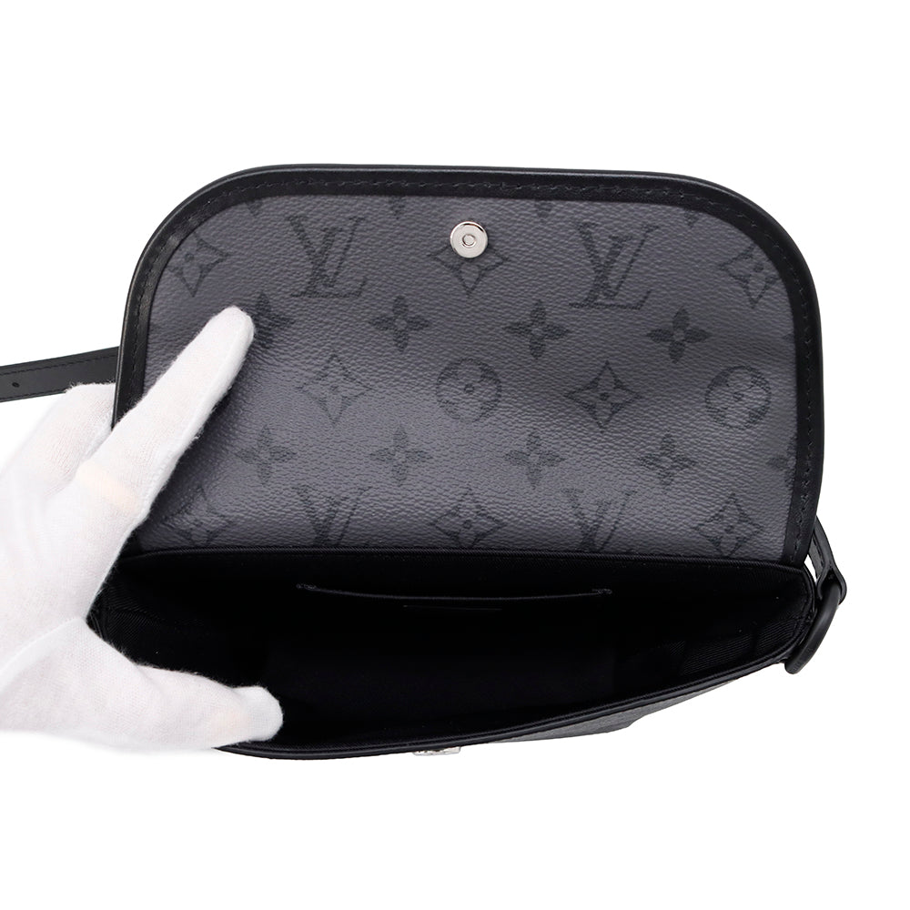 LOUIS VUITTON Pulse Wearable Wallet BlackM12806 Monogram Eclipse Monogram Eclipse Reverse