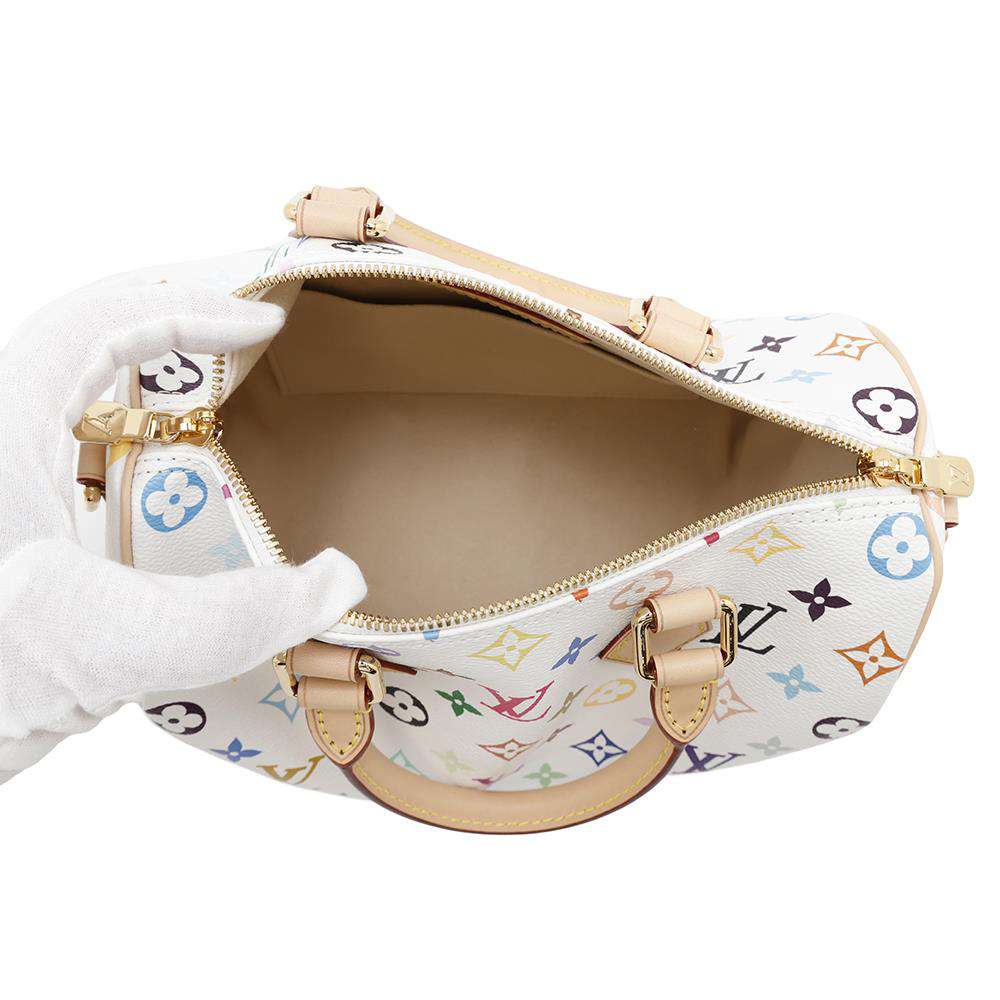 LOUIS VUITTON LV × TM Speedy Bandouliere Multicolor BlancM13085 Monogram・Canvas Size 25
