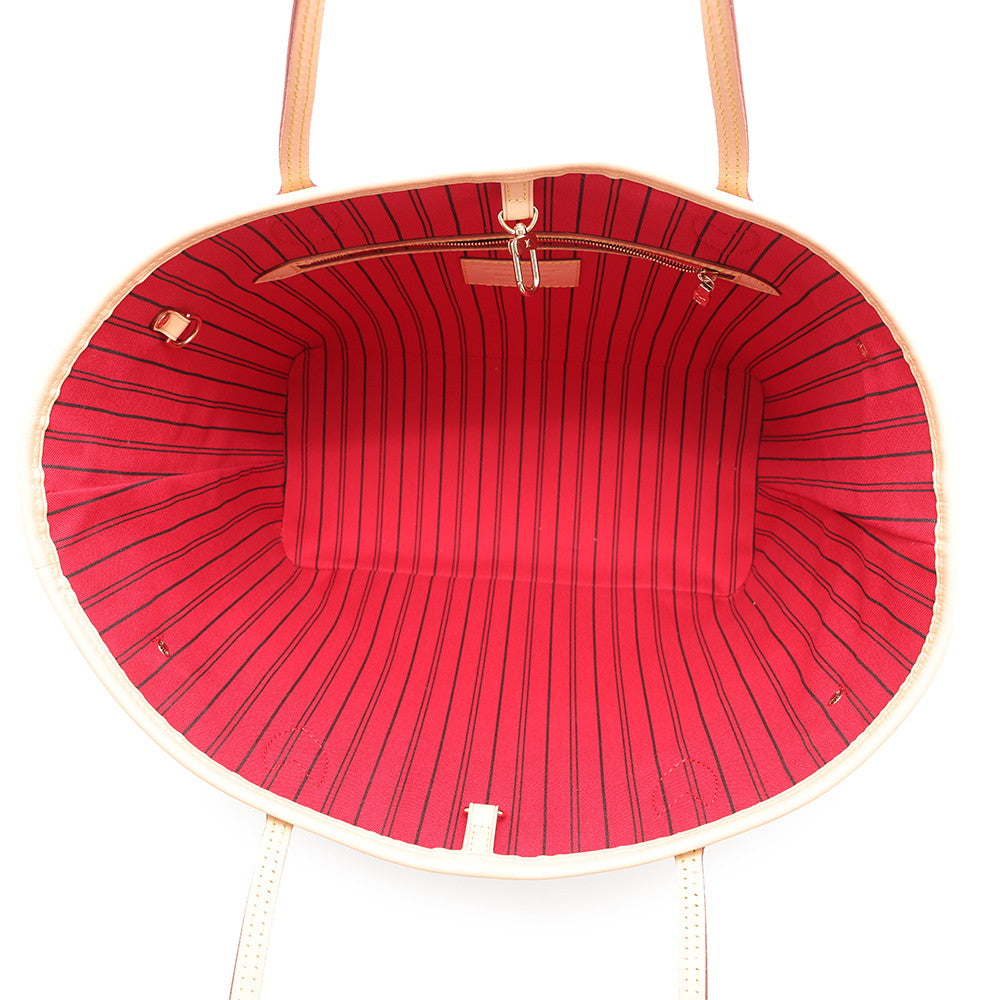 LOUIS VUITTON LV × TM Neverfull BrownM13263 MonogramCherry Size MM