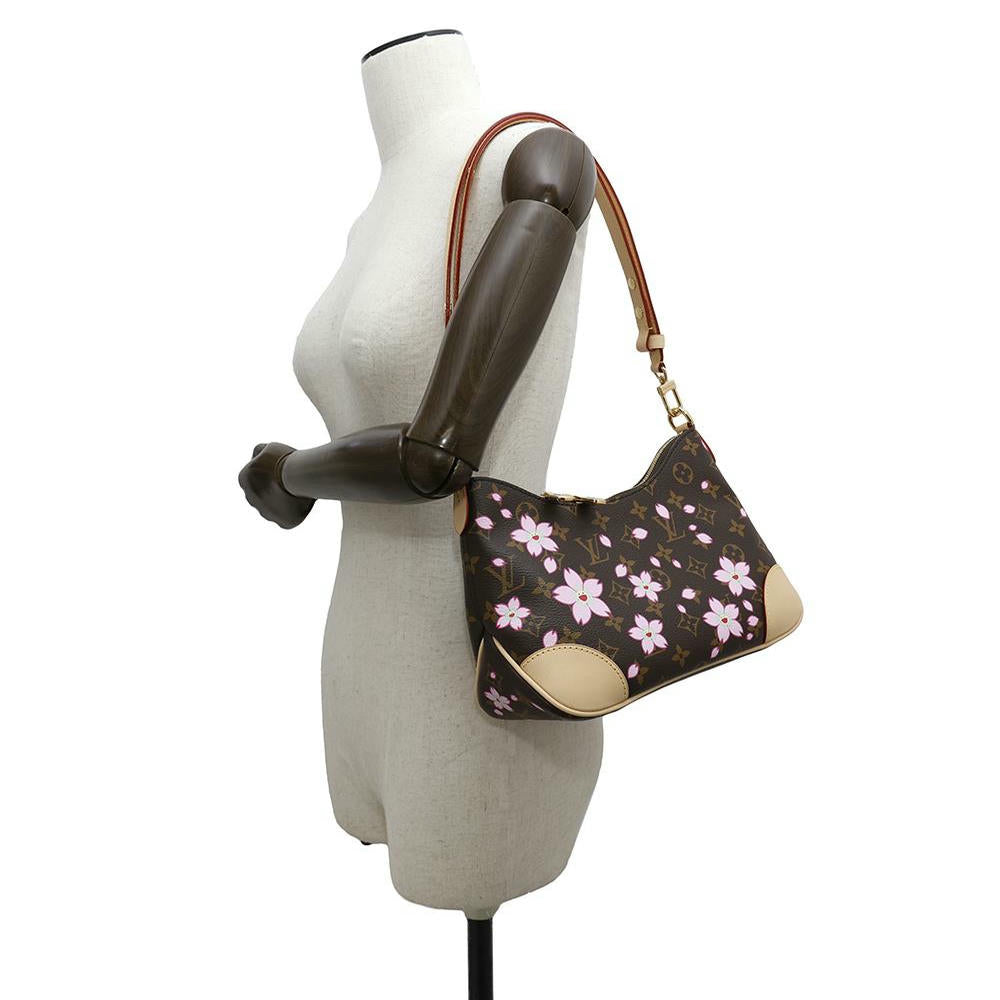 LOUIS VUITTON LV × TM Boulogne Sakura BrownM13265 Monogram Cherry Blossom Size PM