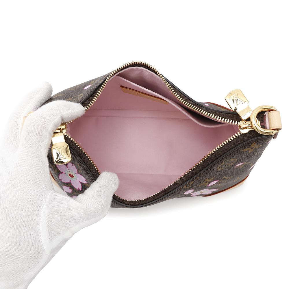 LOUIS VUITTON LV × TM Boulogne Sakura BrownM13265 Monogram Cherry Blossom Size PM
