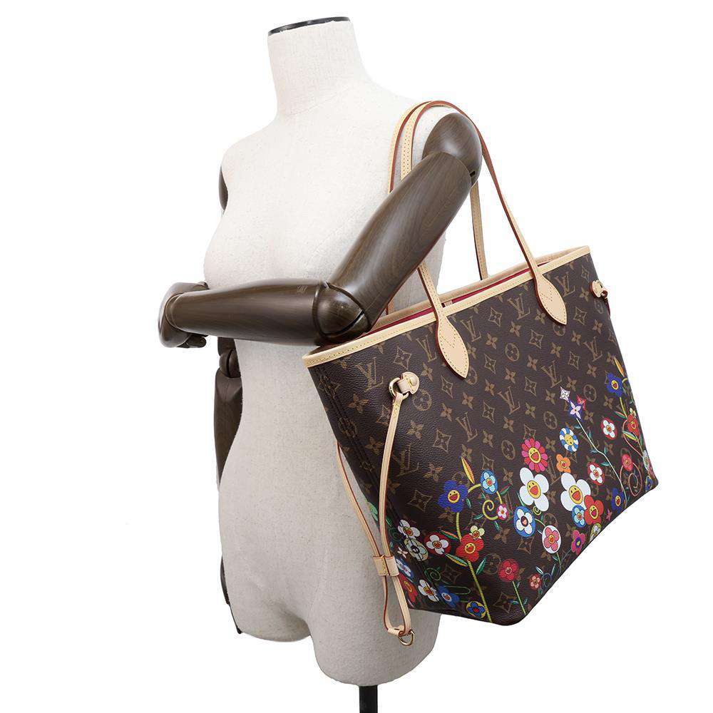 LOUIS VUITTON LV × TM Neverfull Pink10125052 Monogram Size MM