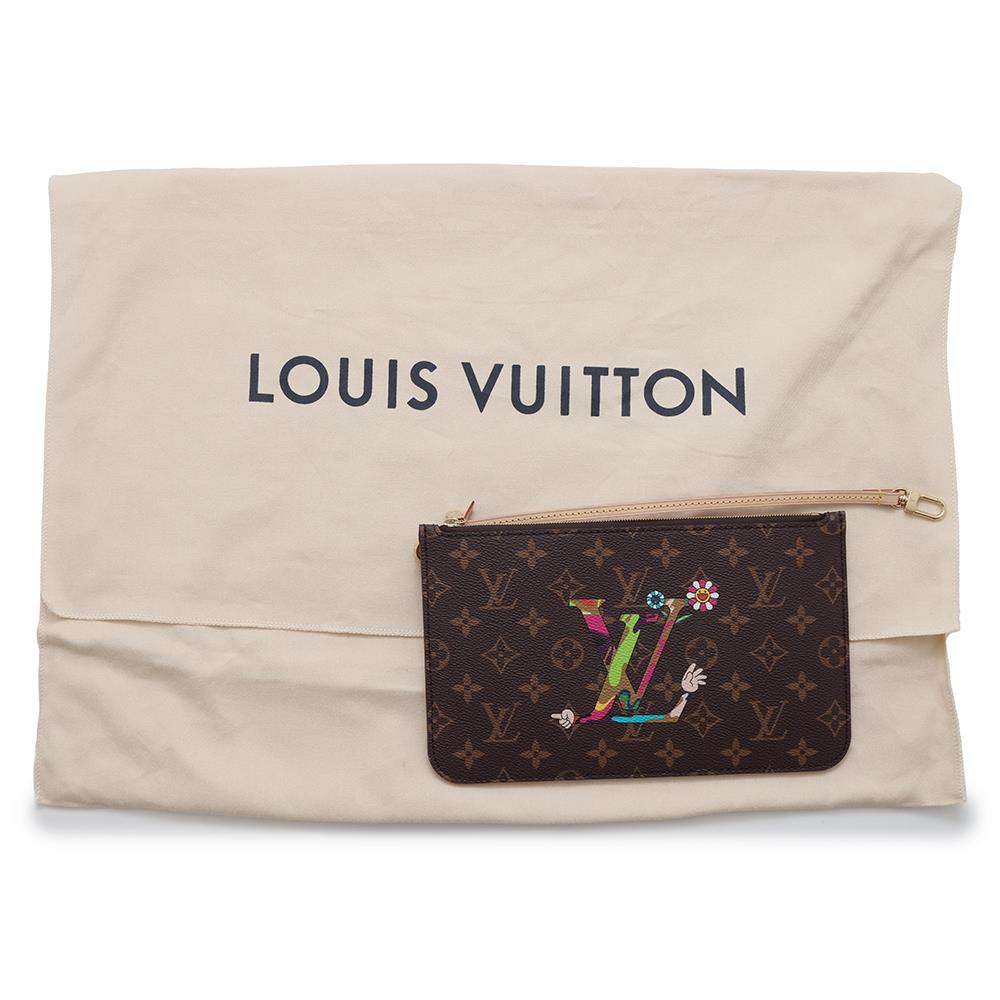 LOUIS VUITTON LV × TM Neverfull Pink10125052 Monogram Size MM