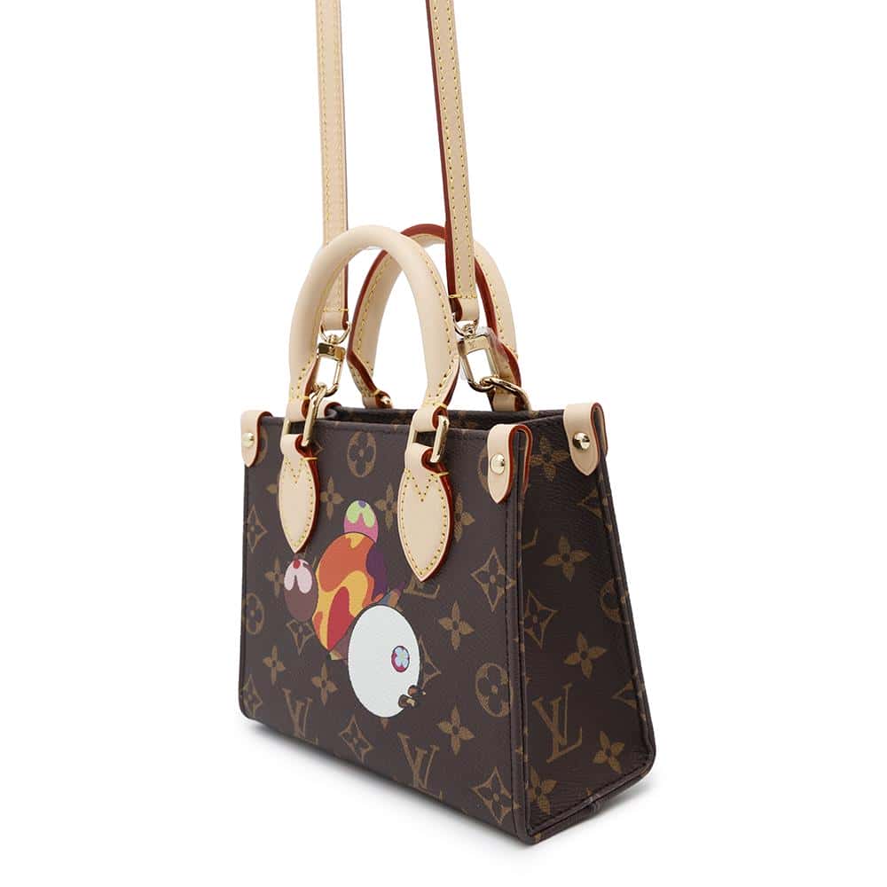 LOUIS VUITTON LV × TM Onthego PinkM13668 Monogram Panda Takashi Murakami Size BB