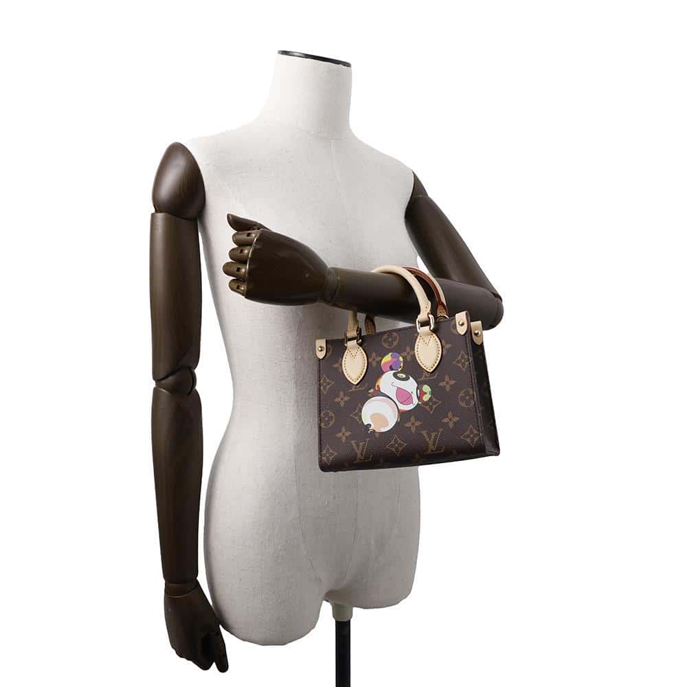 LOUIS VUITTON LV × TM Onthego PinkM13668 Monogram Panda Takashi Murakami Size BB