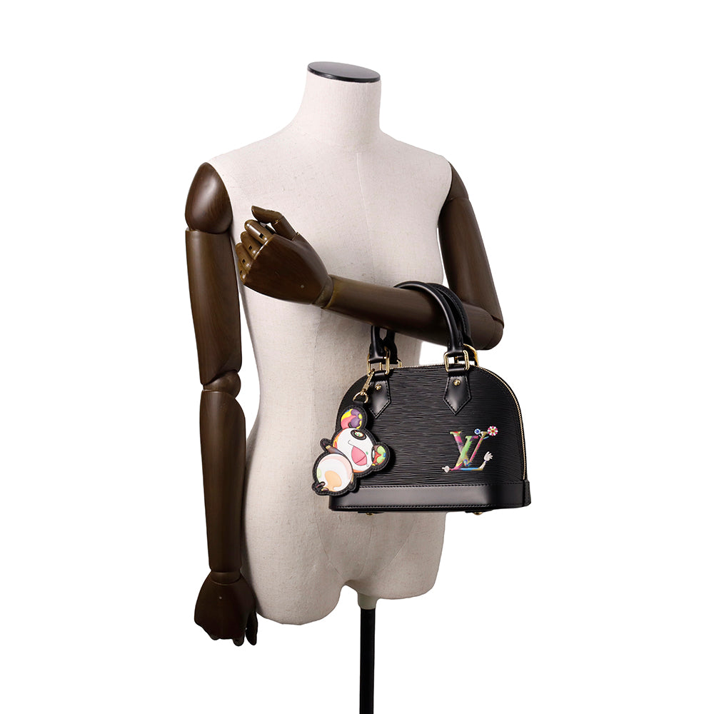 LOUIS VUITTON LV × TM Alma BlackM13670 Epi Leather Size BB