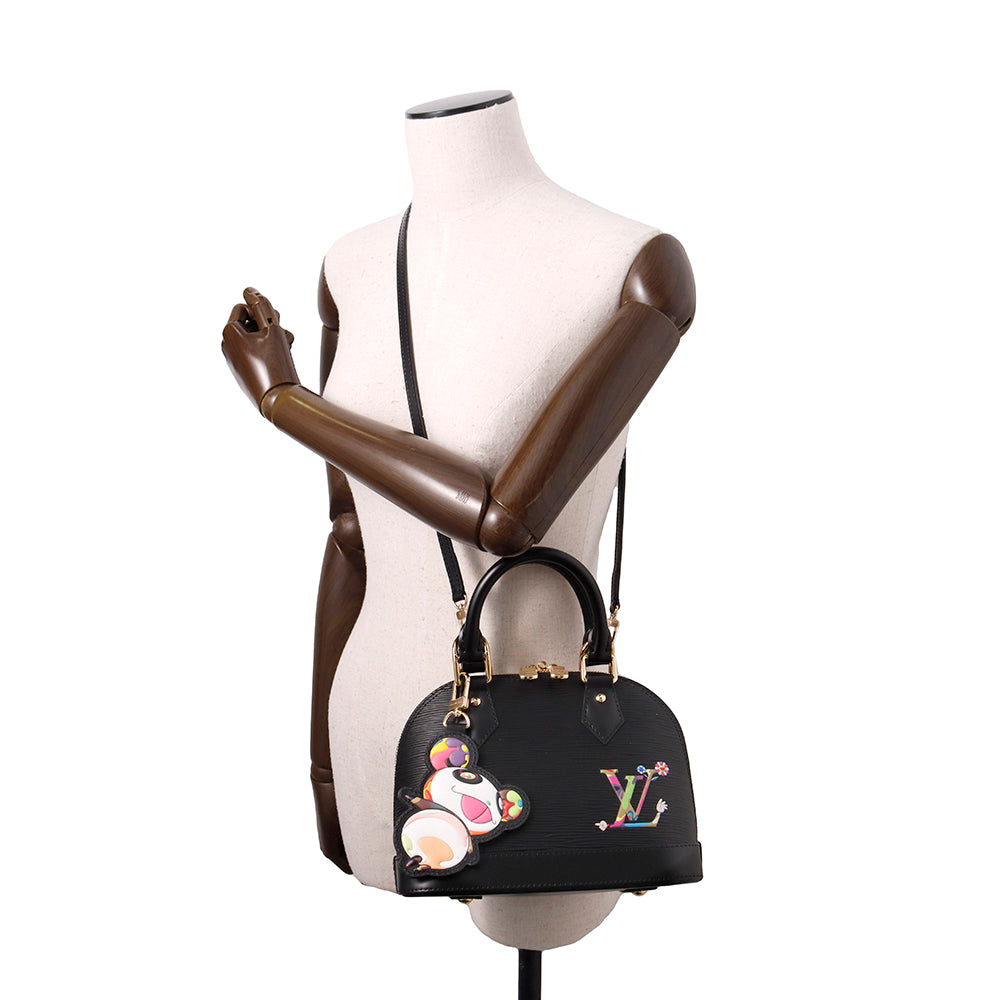 LOUIS VUITTON LV × TM Alma BlackM13670 Epi Leather Size BB