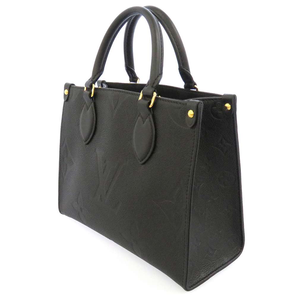 LOUIS VUITTON Onthego NoirM45653 Monogram Empreinte Leather Size PM