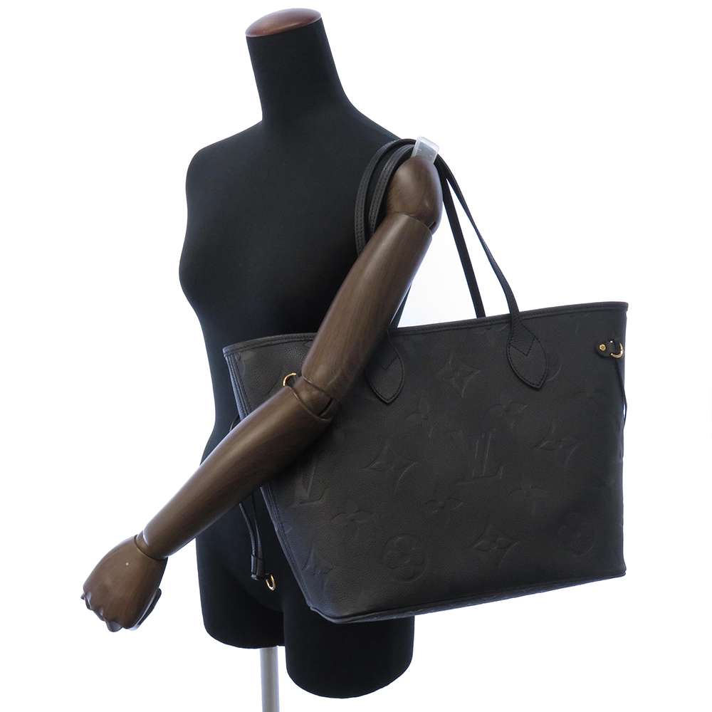 LOUIS VUITTON Neverfull Noirm45685 Monogram Empreinte Leather