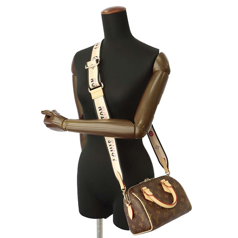 LOUIS VUITTON Speedy Bandouliere RedM46234 Monogram・Canvas Size 20
