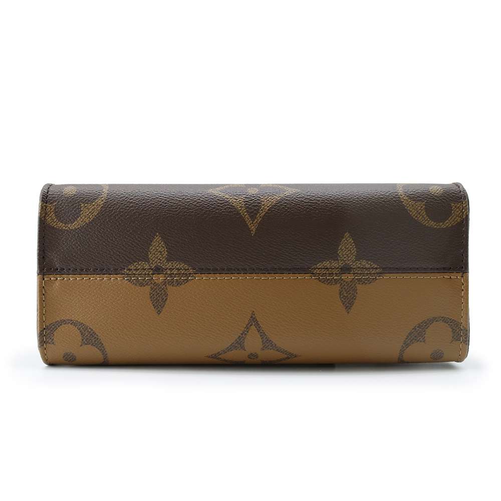 LOUIS VUITTON Onthego RedM46373 Monogram Monogram Reverse Canvas Size PM