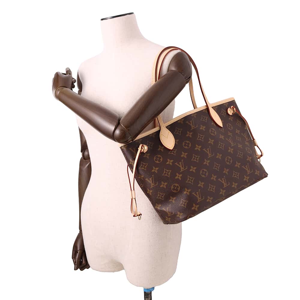 LOUIS VUITTON Neverfull PM BeigeM46979 Monogram Size PM