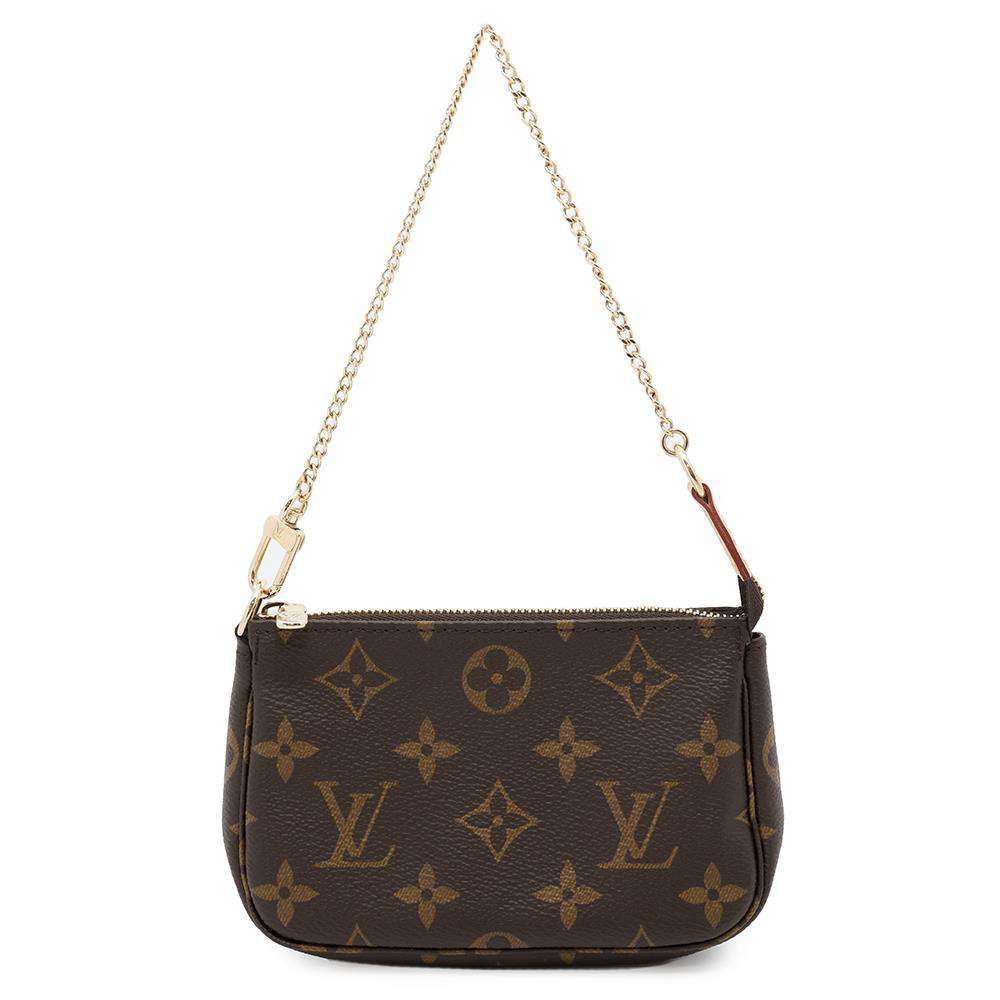 LOUIS VUITTON Mini Pochette Accessoires BrownM58009 Monogram