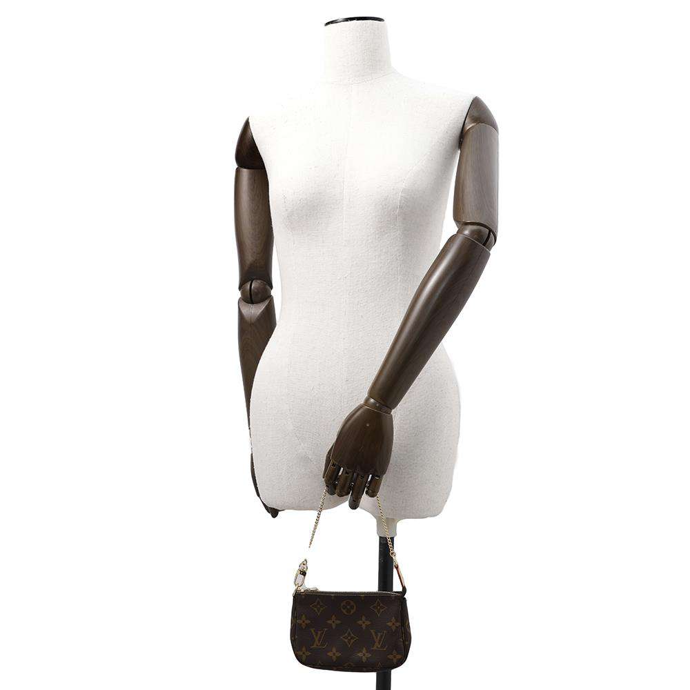 LOUIS VUITTON Mini Pochette Accessoires BrownM58009 Monogram