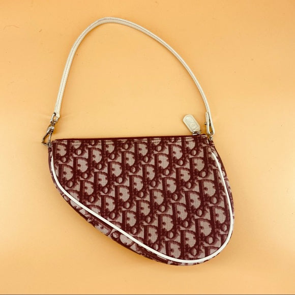Christian Dior Diorissimo Mini Saddle Bag