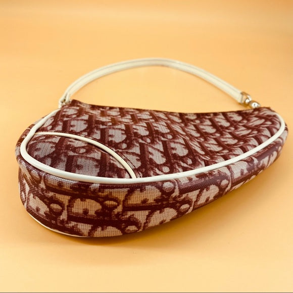 Christian Dior Diorissimo Mini Saddle Bag