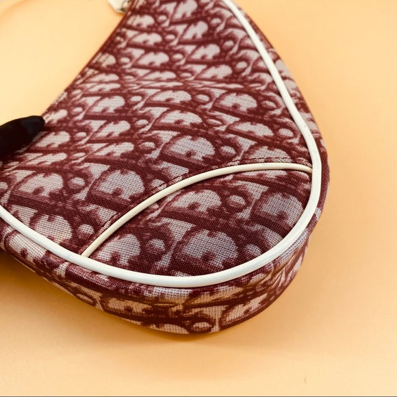 Christian Dior Diorissimo Mini Saddle Bag