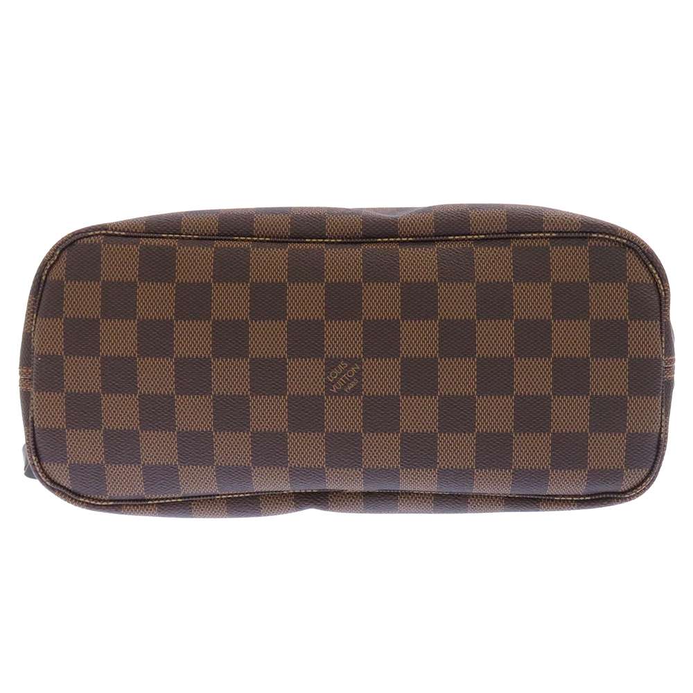 LOUIS VUITTON Neverfull RedN41359 Damier Ebene Canvas
