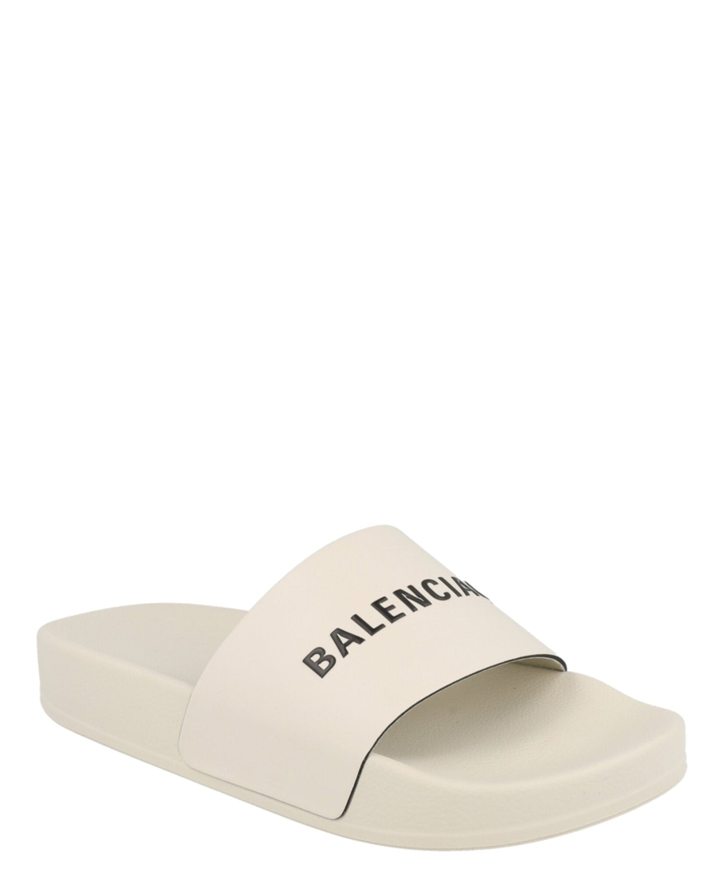 Balenciaga Logo Pool Slides (Kids)