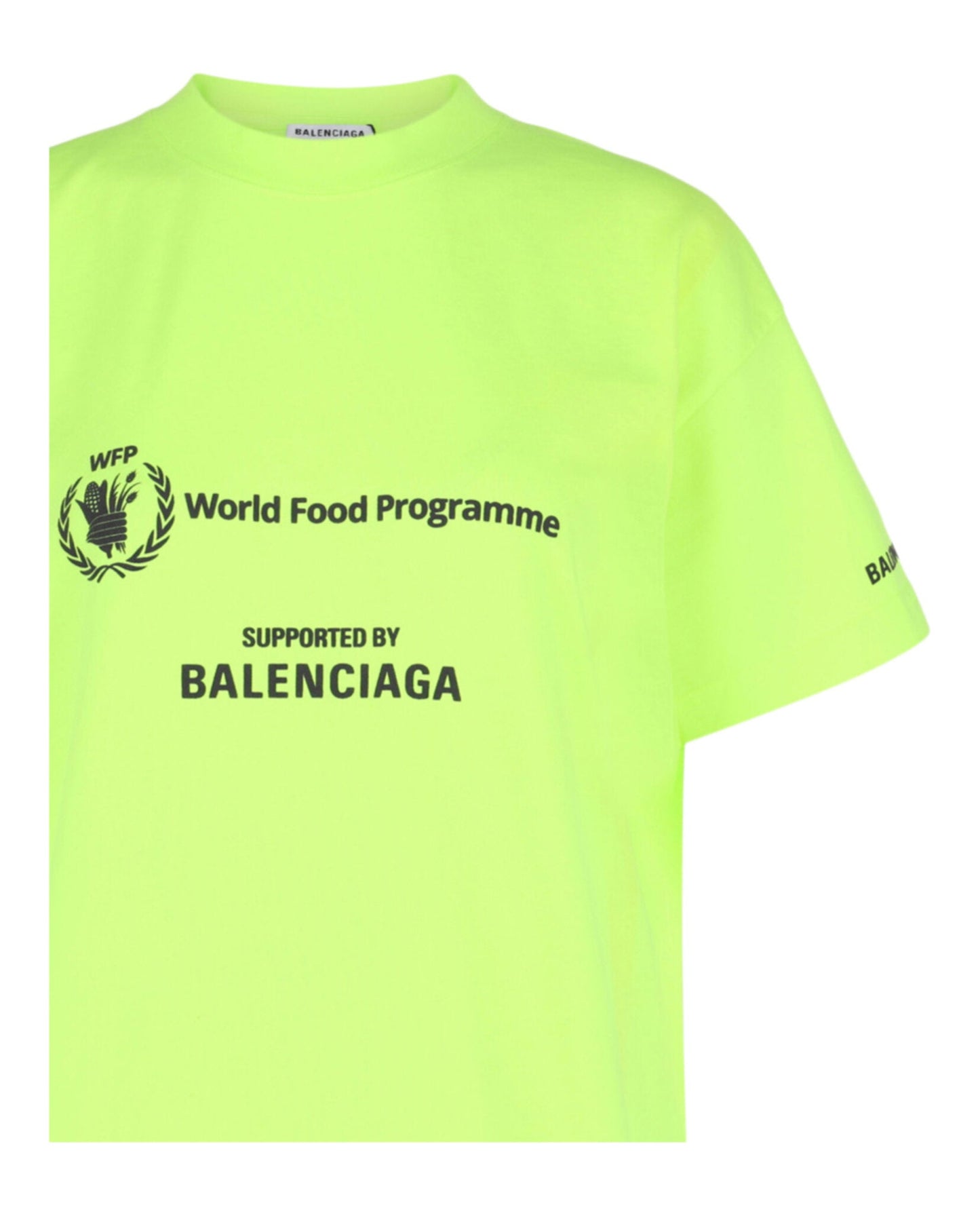 Balenciaga World Food Programme Graphic T-Shirt Unisex-Adult 612965-TMVL2-7110