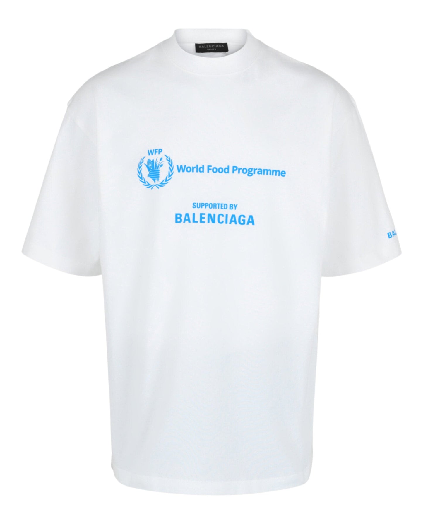 Balenciaga World Food Programme Graphic T-Shirt Unisex-Adult 612966-TMVL2-9086