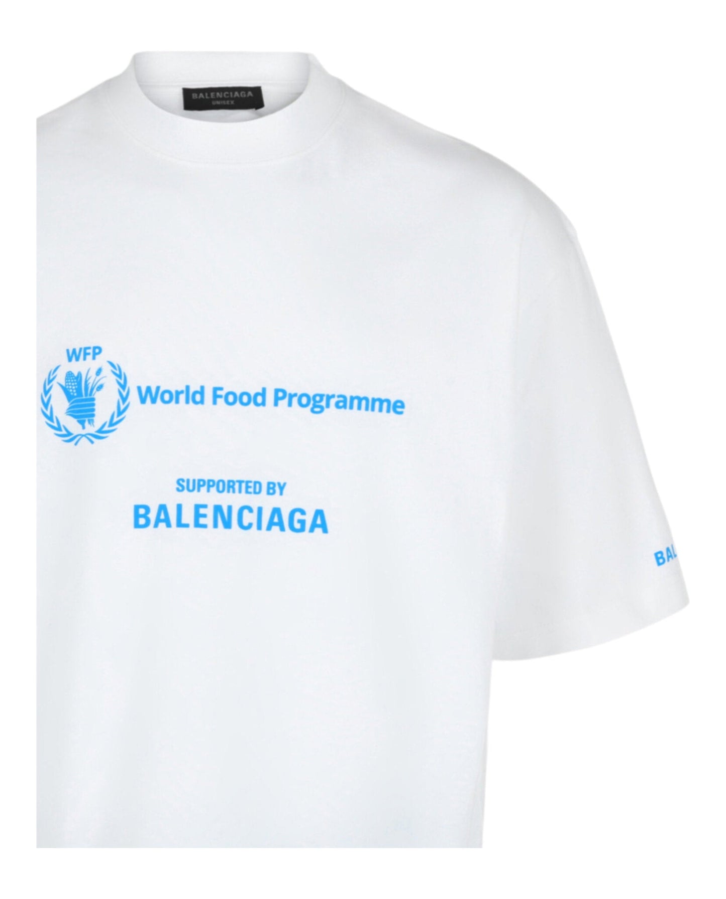 Balenciaga World Food Programme Graphic T-Shirt Unisex-Adult 612966-TMVL2-9086