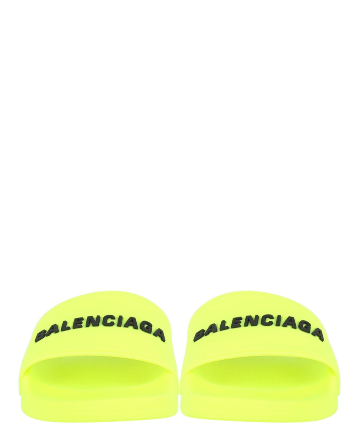 Balenciaga Logo Pool Slides Womens 565547-W1S82-7321
