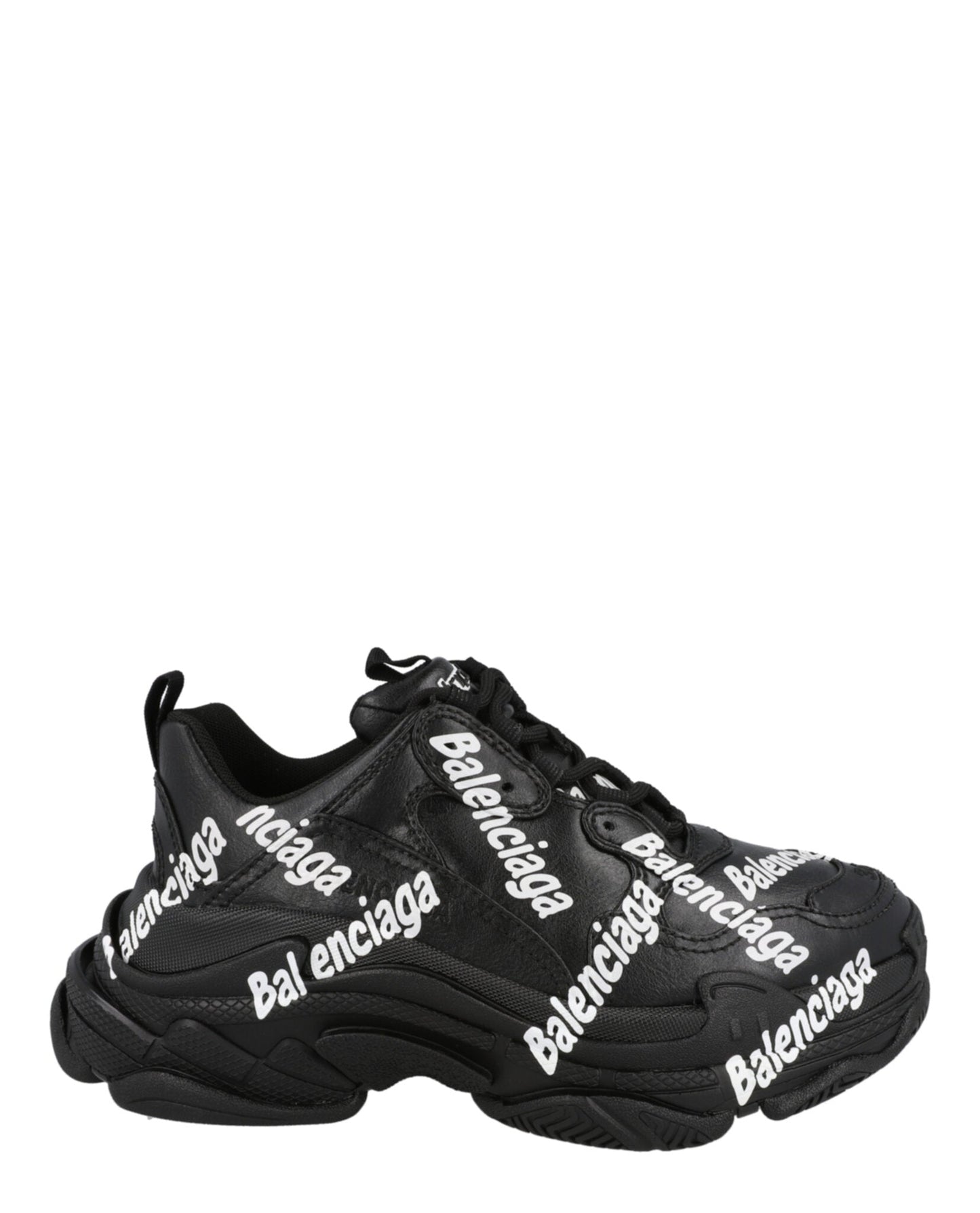 Balenciaga Triple S Logotype Sneakers Womens 524039W-2FAB-1090